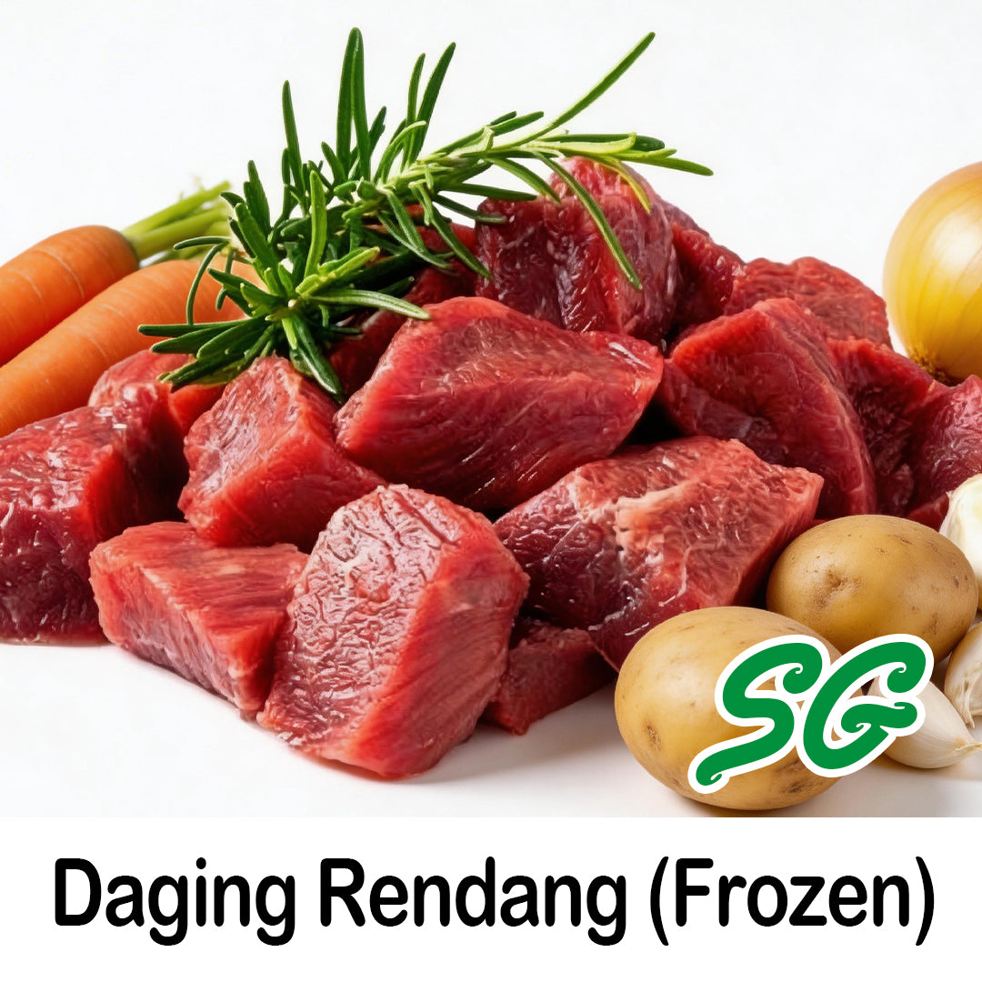 Muslim Wet Market Store - Frozen Daging Rendang (2KG Pack)