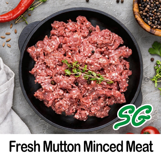 Muslim Wet Market Store - Fresh Mutton Minced Meat 500G